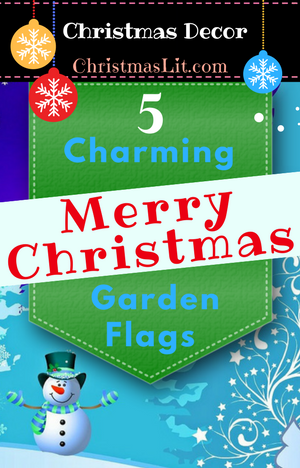 Merry Christmas Garden Flags