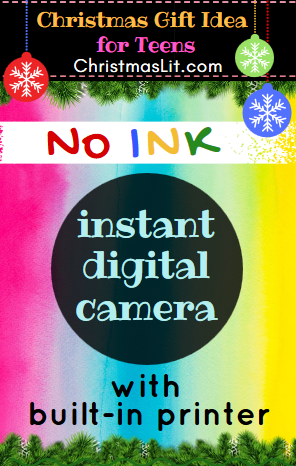 Best No Ink Instant Digital Camera with built in printer