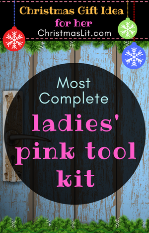 Ladies Pink Tool Kit most complete toolset